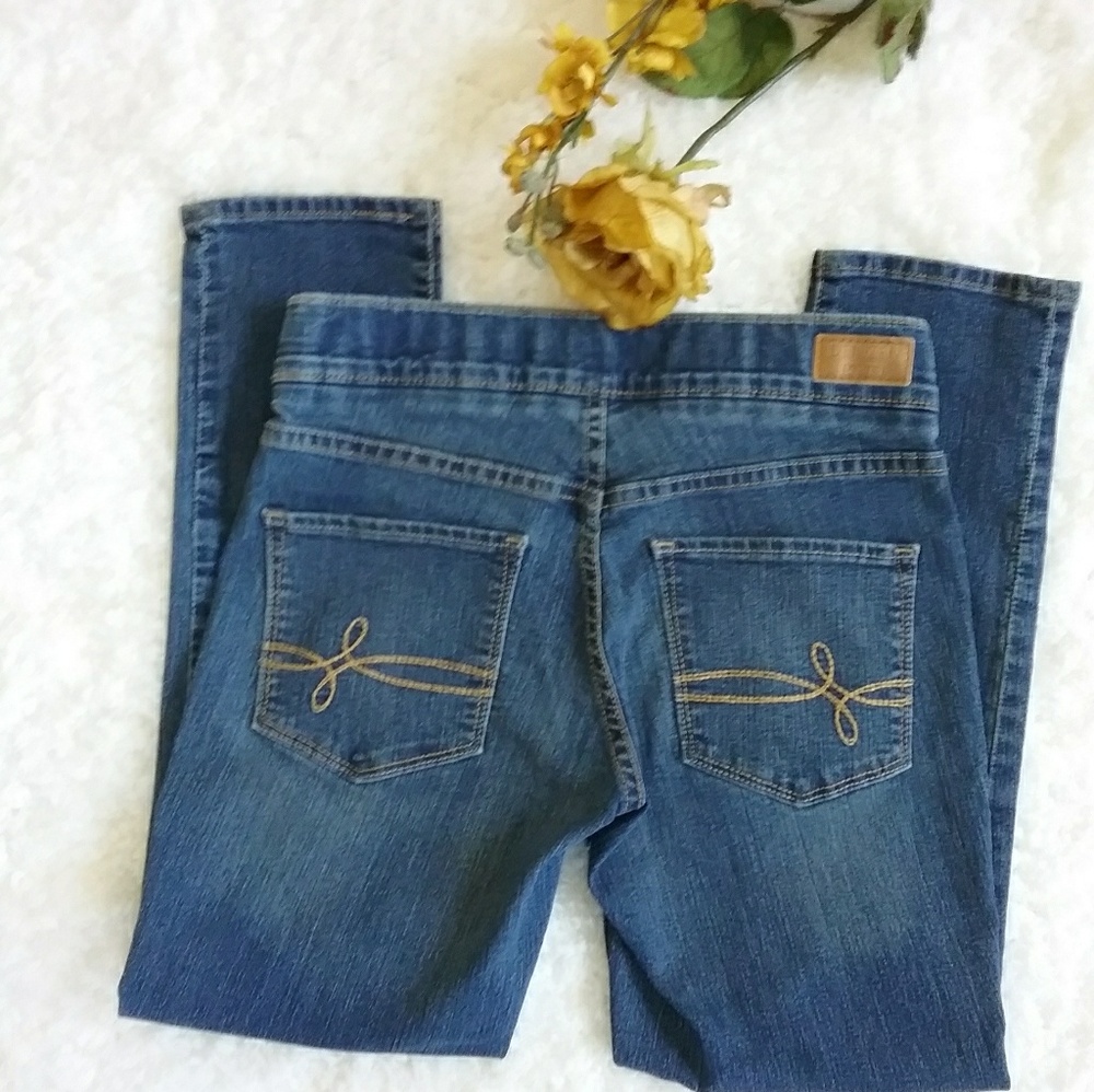 Levi's Denizen Modern Pull-on Crop Girls Jeans - Picture 6 of 7